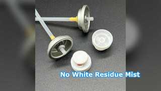 วาล์วแชมพูแห้ง: ไม่มีสารตกค้าง ละอองละเอียด