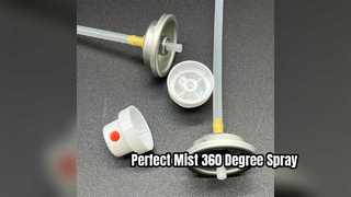 แชมพูแห้งแบบมืออาชีพ Actuator สเปรย์ 360 องศา