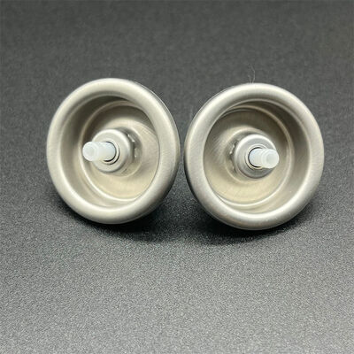 ซื้อ อลูมิเนียม Inverted Aerosol Valve for Hair Mousse การจัดสรรที่มั่นคงสําหรับการใช้งานในห้องทําความสะอาด การผลิตออนไลน์