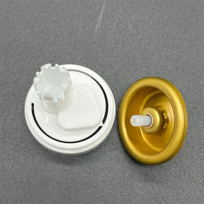 ซื้อ Aerosol Hair Mousse Inverted Aluminium Valve เหมาะสำหรับแบรนด์ผลิตภัณฑ์ดูแลเส้นผมของร้านทำผม การผลิตออนไลน์