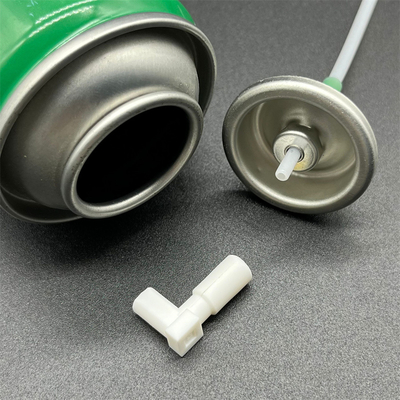 ซื้อ 1 นิ้ว วาล์วเมตร Aerosol With L Shape Actuator วาล์วควบคุมความแม่นยําสําหรับเครื่องปรับปรุงอากาศ ทนทานและน่าเชื่อถือ การผลิตออนไลน์