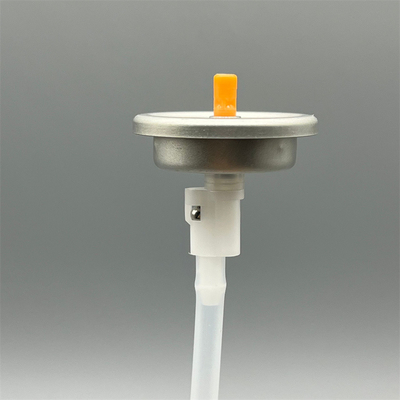 ซื้อ 360 พลาสติก Aerosol Spray Valve สําหรับการทําความสะอาดรถยนต์และปั๊มเจาะเคมี การผลิตออนไลน์