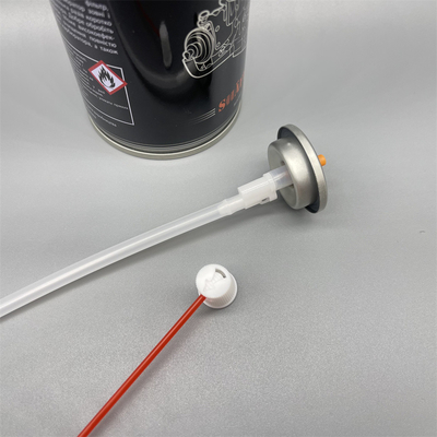 ซื้อ 360 Degree Direction Aerosol Valves With Actuator for lubricant Aerosol Tin Cans  การผลิตออนไลน์