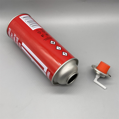 ซื้อ  Butane Gas Can Straight Wall Diameter 65X158mm Refillable Aerosol Tin Can การผลิตออนไลน์