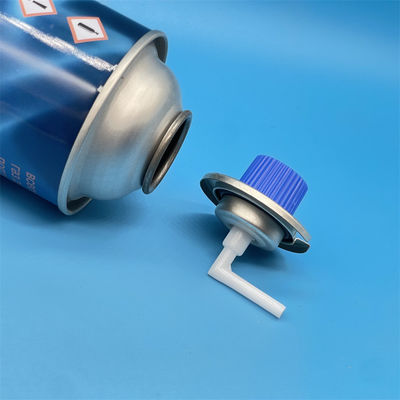 ซื้อ Aerosol Butane Gas Valve, Aerosol Tin Can Valve For Portable Fuel Cans Precision Gas Control Usage การผลิตออนไลน์