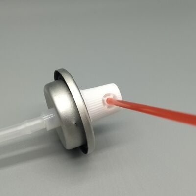 ซื้อ วาล์ว Aerosol ที่เข้ากันได้กับ WD-40 ด้วยการควบคุมการฉีดที่เรียบร้อยและแม่นยําสําหรับกระป๋องน้ํามันหล่อลื่นหลายประการ การผลิตออนไลน์