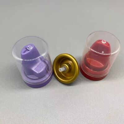 ซื้อ วาล์ว Mousse หัวอลูมิเนียมที่มีการกระจาย 360 องศาและ Bag-on-valve ความเหมาะสมสําหรับการออกแบบมืออาชีพ การผลิตออนไลน์