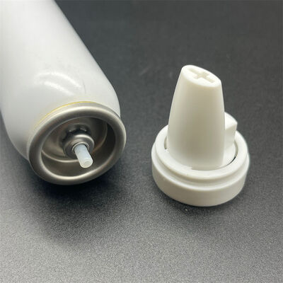 เครื่องจ่ายมูสจัดแต่งทรงผมแบบสเปรย์ความเร็วสูงสำหรับผู้ผลิตเครื่องสำอางขนาดใหญ่ พร้อมระบบป้อนกันติดขัดและฐานยึดแบบรวดเร็ว