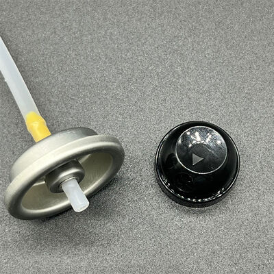 วาล์วสเปรย์สำหรับสเปรย์ฉีดร่างกายและระงับกลิ่นกายที่มีการจ่ายสม่ำเสมอ