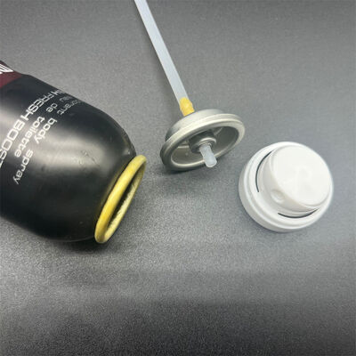 Deodorant Body Spray Valve Providing a Comfortable, Even Application for Private Label