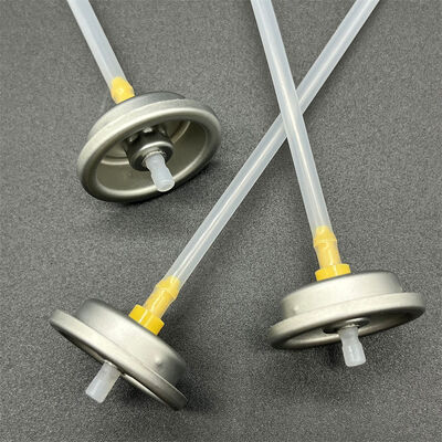 วาล์วสเปรย์แชมพูแห้งพร้อมการทำงานที่ราบรื่นสำหรับการกระจายผงละเอียด