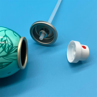 Dry Shampoo Cosmetic Aerosol Valve for Fine Mist and Powder Spray Cans