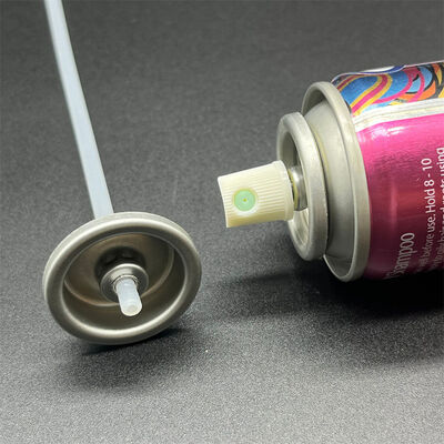 วาล์วสเปรย์แชมพูแบบแห้งพร้อมการควบคุมการไหลที่สม่ำเสมอและการกระจายตัวที่สม่ำเสมอ