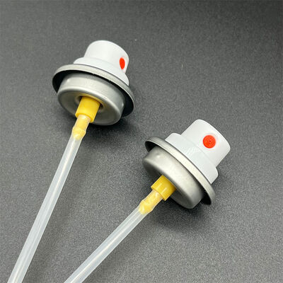 วาล์วแชมพูแห้งที่มีประสิทธิภาพสเปรย์สม่ำเสมอสำหรับสูตรดูดซับน้ำมัน