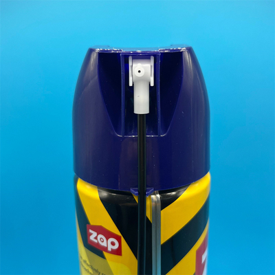 สองทาง 65 มิลลิเมตร ปลาสติก Aerosol Spray Cap สําหรับ 65 มิลลิเมตร Tinplate Aerosol กระป๋อง