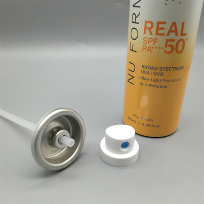 1 นิ้ว Aerosol Spray Valve สําหรับการใช้งานหมอกครีมกันแดด