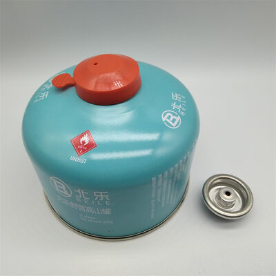 กระป๋องเติมแก๊สบิวเทนขนาดกะทัดรัดสำหรับแคมป์ปิ้ง ท่องเที่ยว และใช้งานกลางแจ้ง