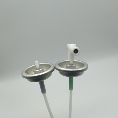 การจัดสรรอย่างแม่นยําและสม่ําเสมอ ด้วยพลาสติก 1 นิ้ว Stem Measured Aerosol Valve สําหรับสิ่งของดูแลส่วนตัว