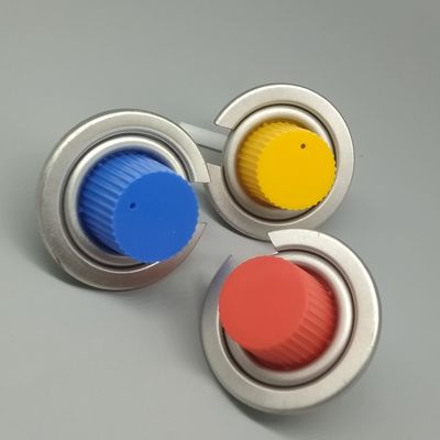 1 Inch Industrial Butane Gas Valve With Cap For Butane Cartridges