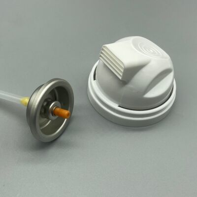 วาล์วฟองการโกนแบบนุ่มๆ ที่มีความคิดค้นใหม่ สําหรับผลิตภัณฑ์ดูแลผิวที่รู้สึกไว ด้วยความเร็วที่ควบคุมและกลไกกดง่าย