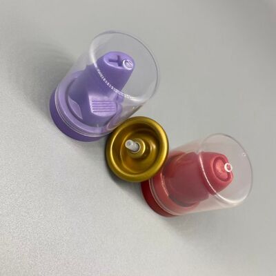 สเปรย์มูสวาล์วแฮร์มูสที่มีปากกว้างเพื่อประสิทธิภาพมูสที่ยาวนาน