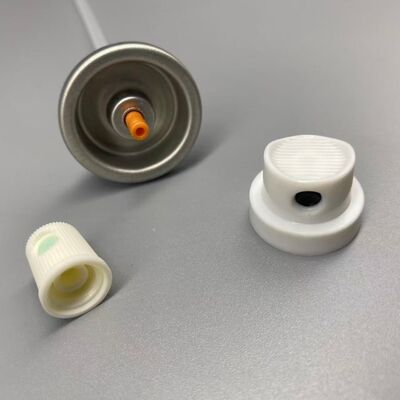 วาล์วเจลแต่งผมแบบสเปรย์ละเอียดพร้อมหัวฉีดป้องกันการอุดตันและโครงสร้างทนสารเคมีสำหรับการจัดแต่งทรงผมระดับมืออาชีพ