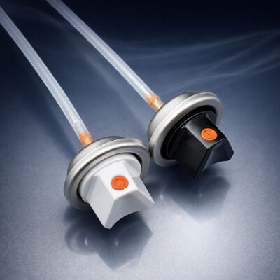 วาล์วสีแอร์โซลเพศชายที่ปิดด้วยความแม่นยําสําหรับบรรจุภัณฑ์ที่มีสีพร้อม