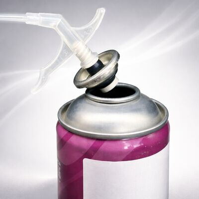 วาล์วฟอง PU กระดาษหมึกขนาด 1 นิ้ว พร้อมกระปุกกันการกัดขวางสําหรับการกระจายยาอย่างแม่นยํา