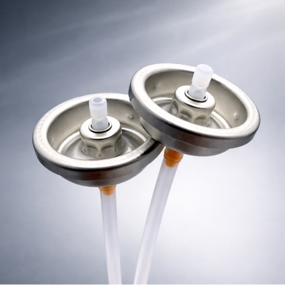 25.4mm Aerosol Valve with Controlled Dispensing and Adjustable Nozzle for Deodorant Sprays
