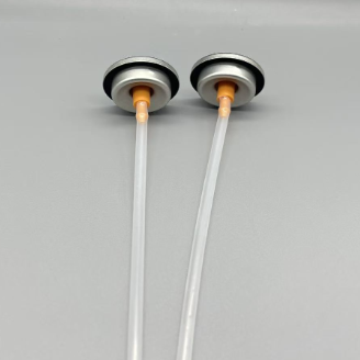 25.4mm Antibacterial Aerosol Valve with Adjustable Nozzle for Controlled Odor Dispensing