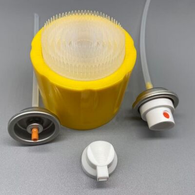 วาล์วโฟมทำความสะอาดทนสารเคมีพร้อมเอาต์พุตที่เสถียร